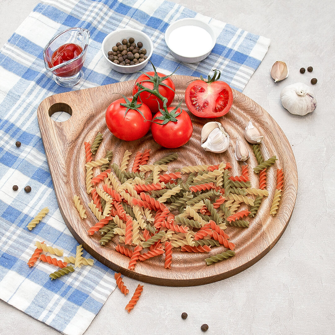 Разделочная доска. Декоративная сторона. Сервировка