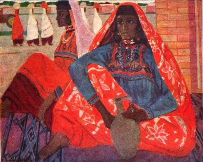 
И.Н.Клычев. "Белуджи". Источник: rah.ru