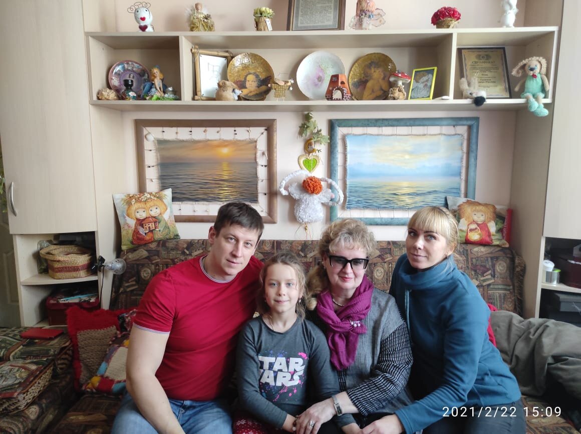 В кругу семьи!