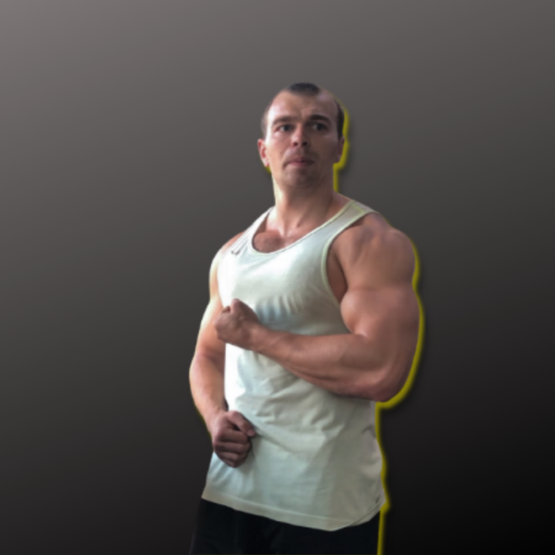 Сейчас объём рук 46-47 см