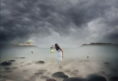 Я в поиске спокойствия. арт из свободного доступа.