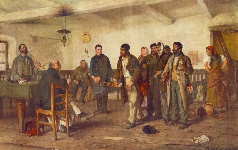 Шандор Бихари, "Венгерские цыгане"