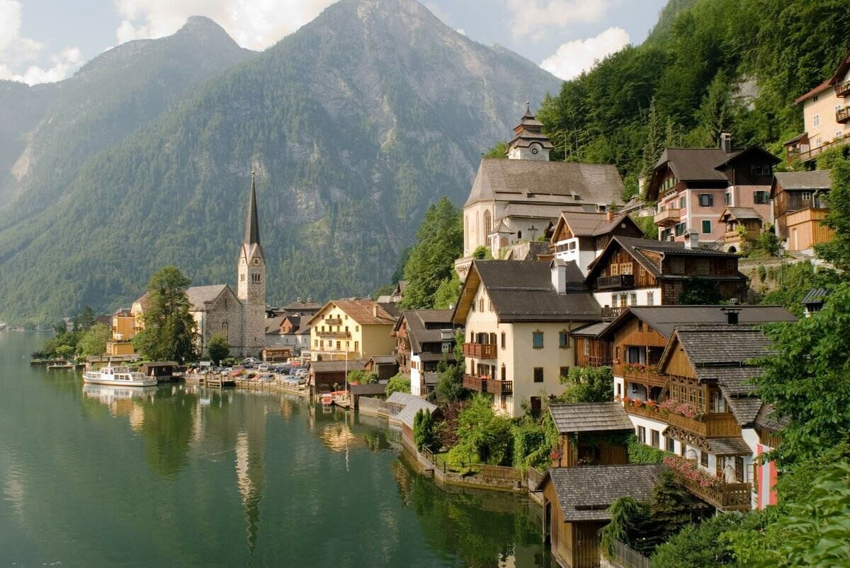 Городок в Словении. Взято из общего доступа Интернет. 