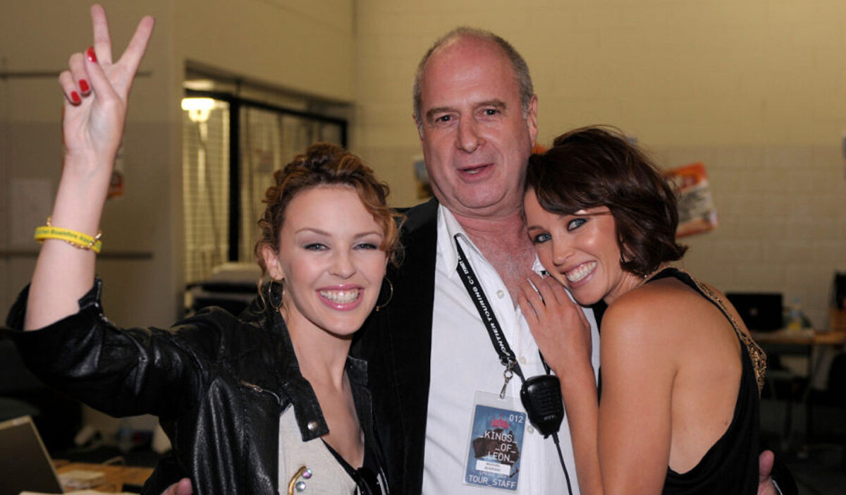 Michael Gudinski, Kylie & Dannii Minogue