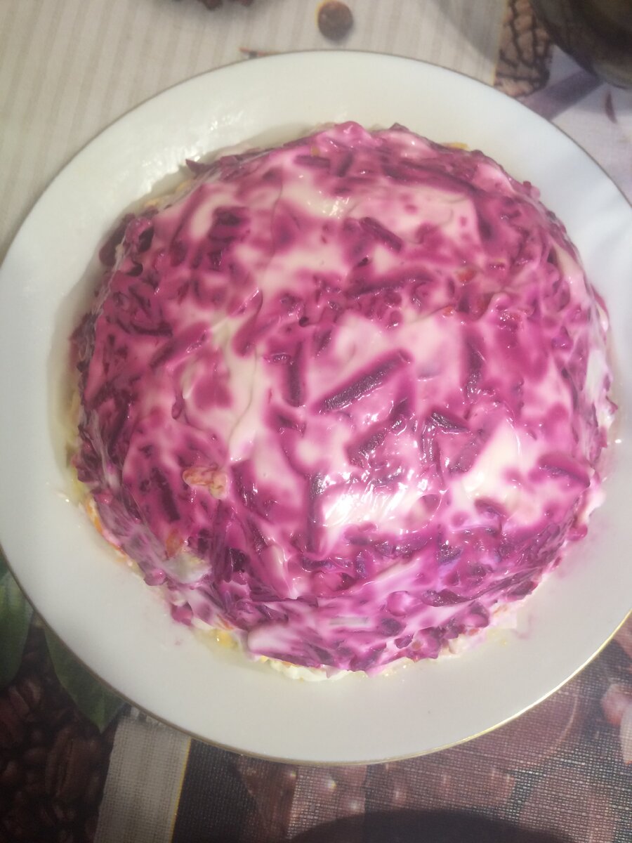 Салат "Селедка под шубой"