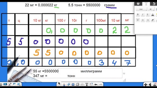 Быстрый способ научить переводить из одних единиц в другие