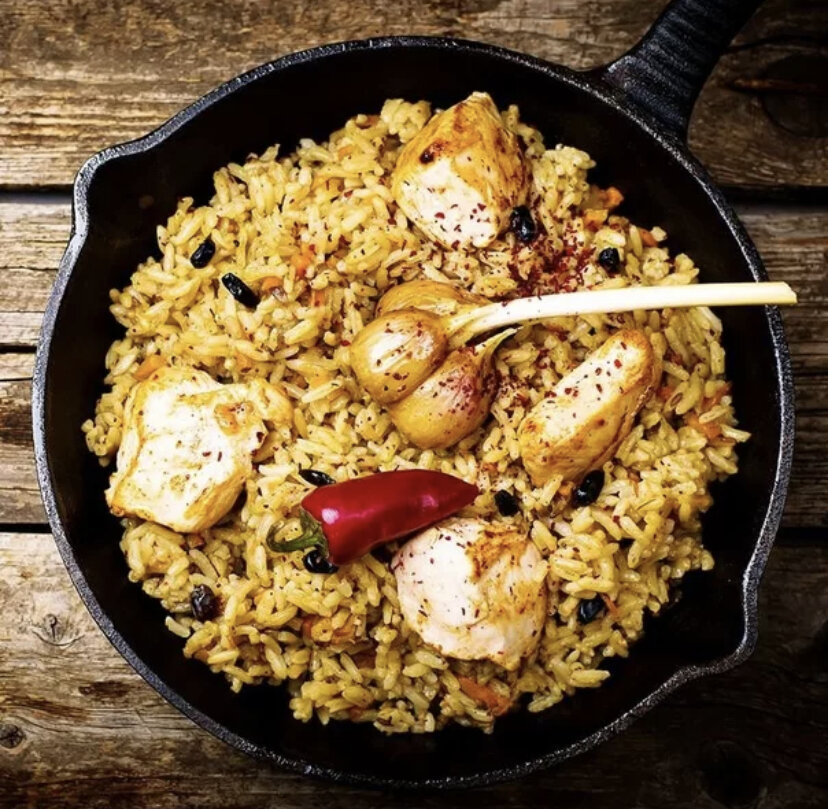 Плов с курицей картинки