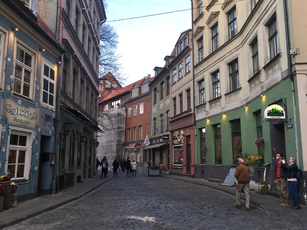 Улица Яуниела в наши дни 