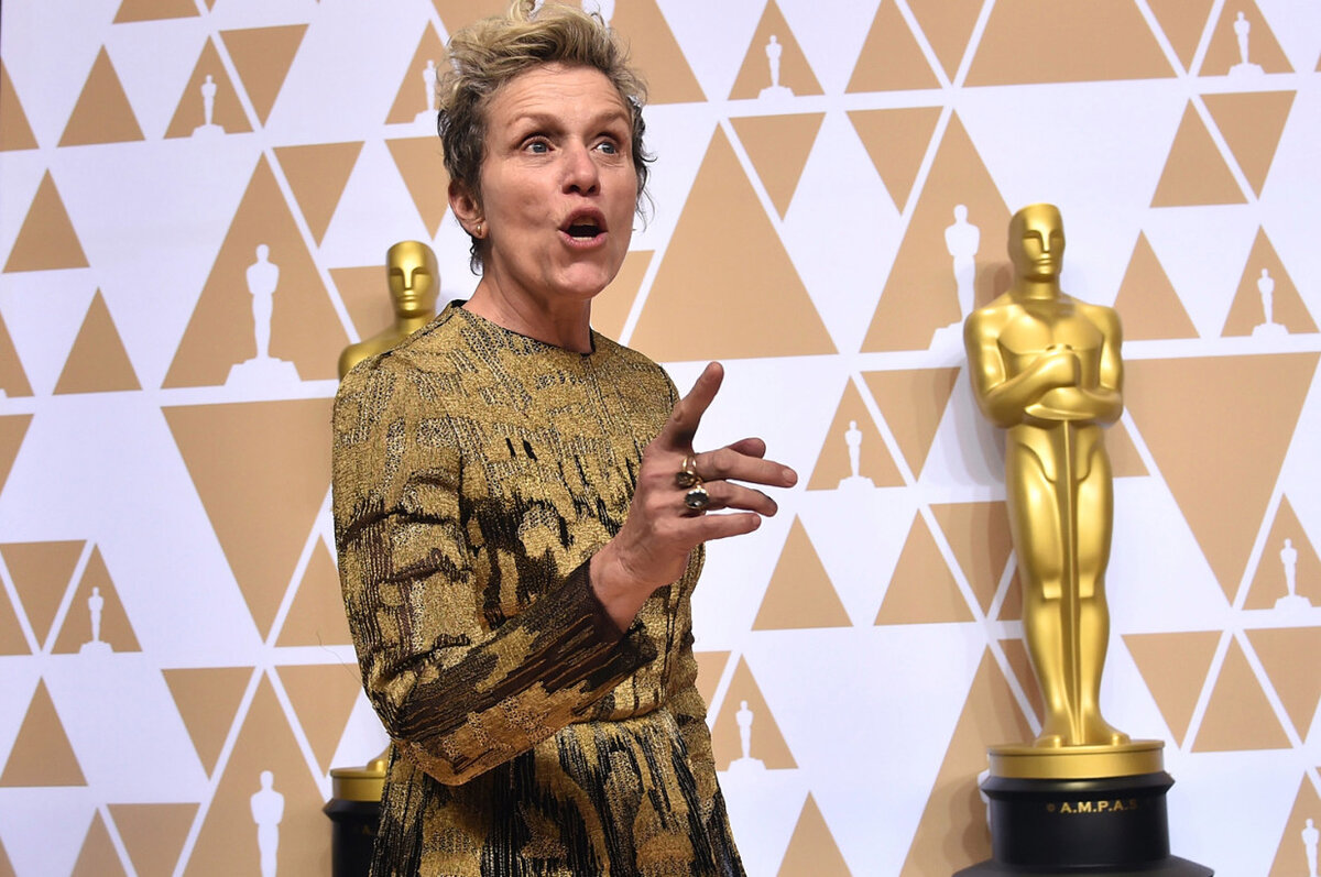 Фрэнсис Макдорманд которая играла главную роль