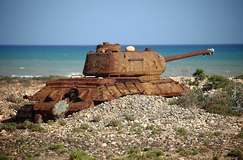  Танк T-34 времен Второй мировой