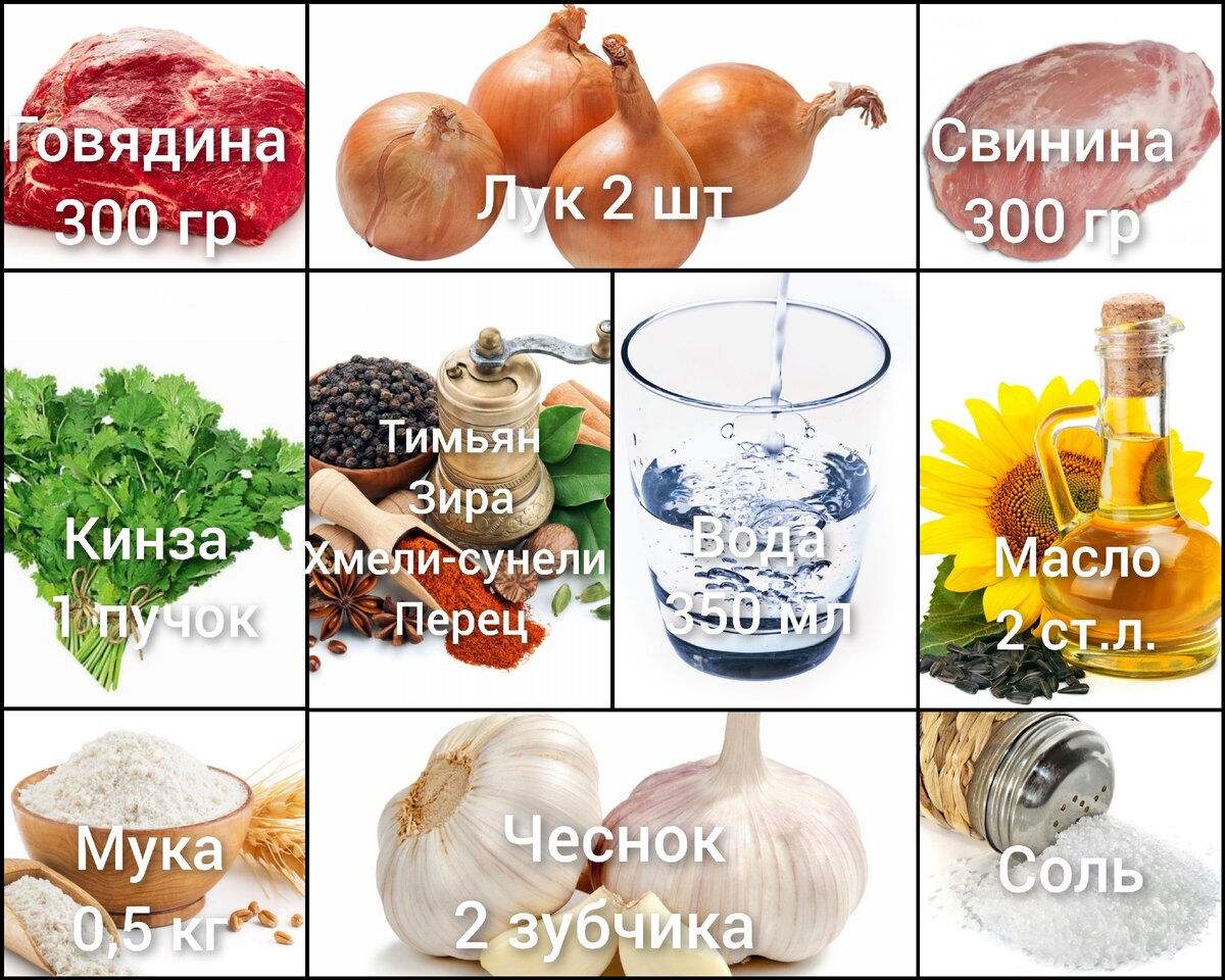 Список продуктов 