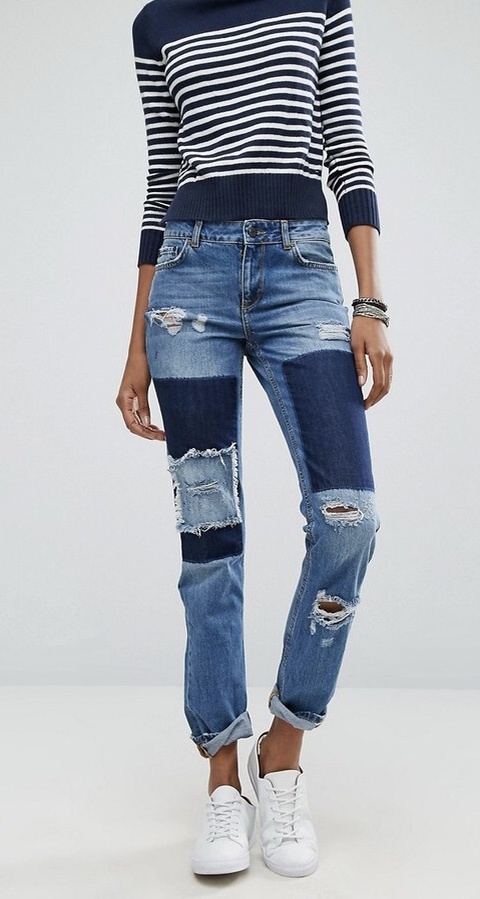 «Джинсы Пэчворк»