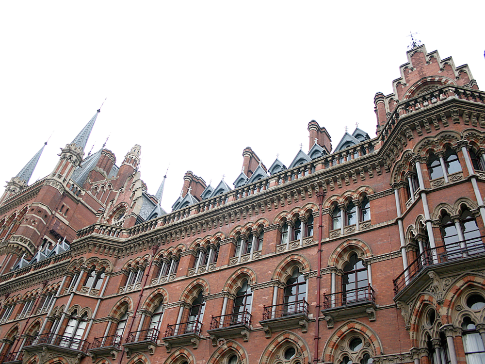 Вокзал Сент-Панкрас в Лондоне