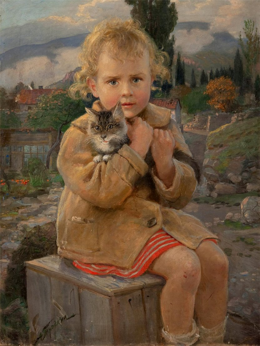 России дети картины