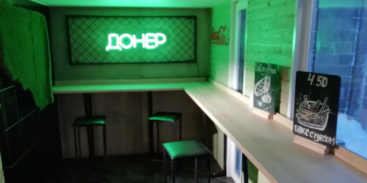 Внутри кафе "Ф-Донер"