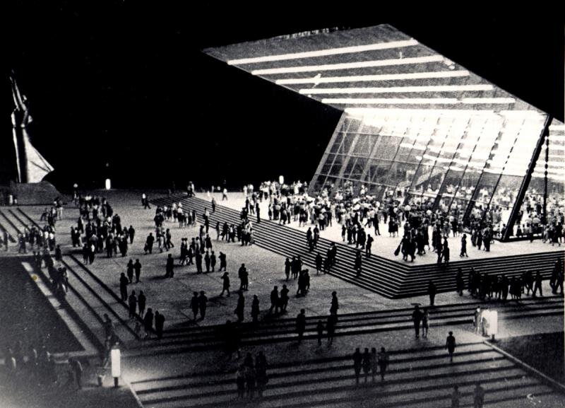 Кинотеатр «Аврора», 1967 год, источник фото http://www.myekaterinodar.ru/ 