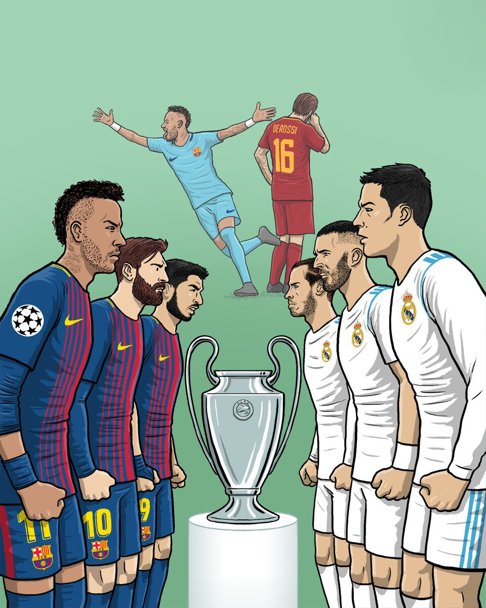 Помните вынос Барсы от Ромы? Эпичную победу практически самостоятельно "оформил" Де Росси