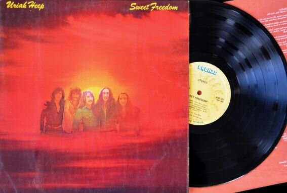 Uriah Heep "Sweet Freedom", 1973 г.