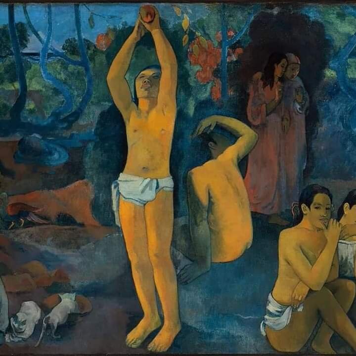 Картина Поля Гогена «Откуды мы? Кто мы? Куда мы идём?»