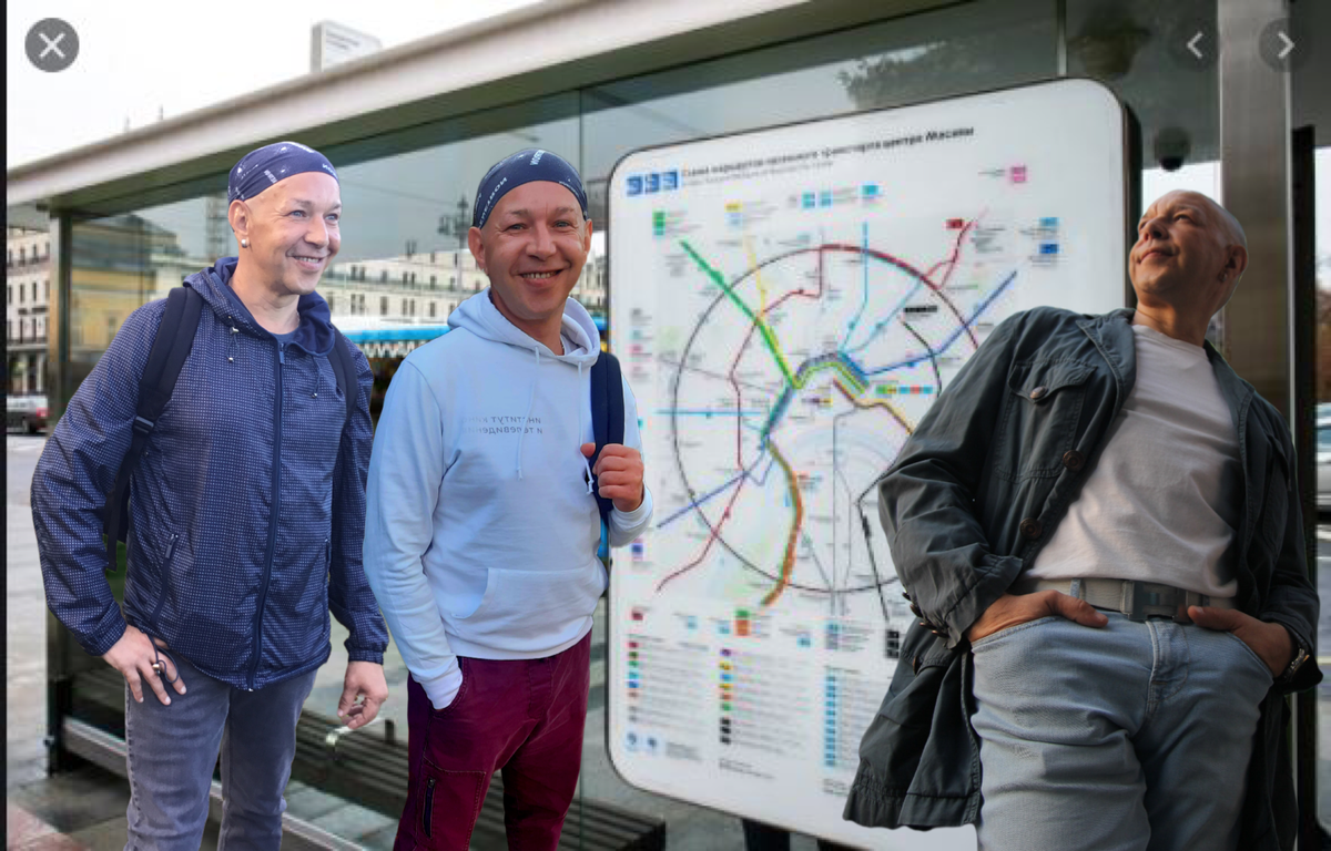 коллаж - фото из личного архива. Какой парень, а?