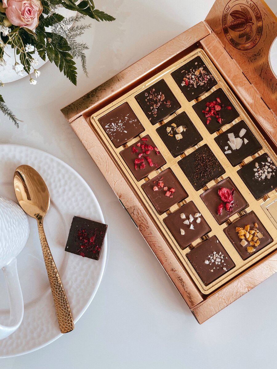 Цена коробки шоколада на оф. сайте 279₽