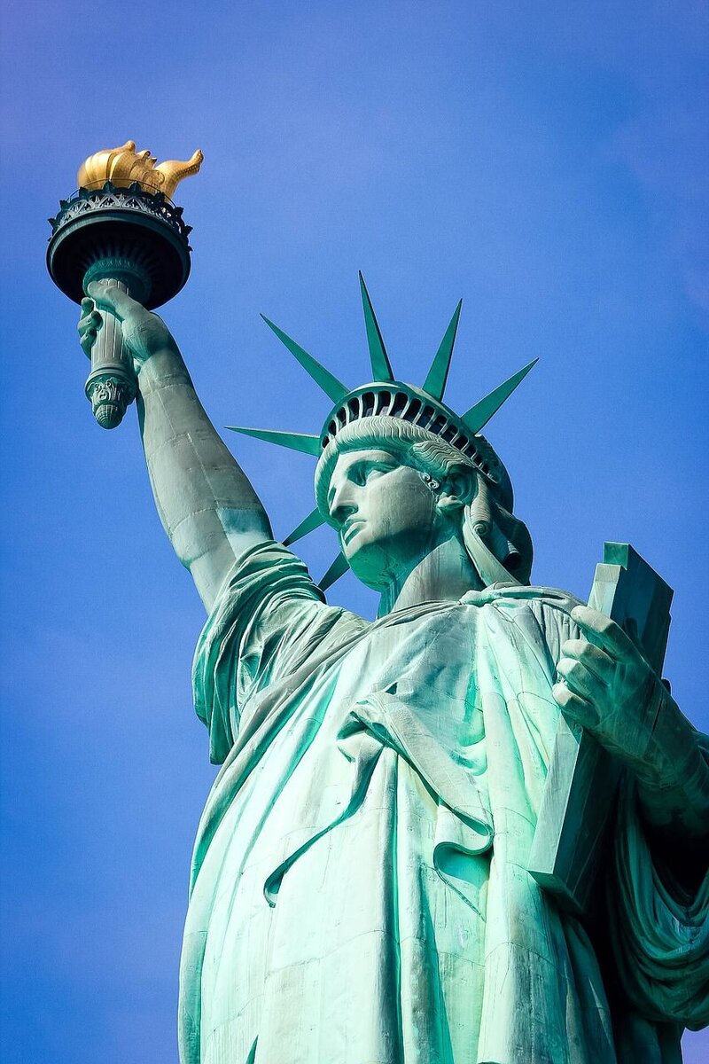 Статуя Свободы (Statue Of Liberty) В Нью-Йорке.