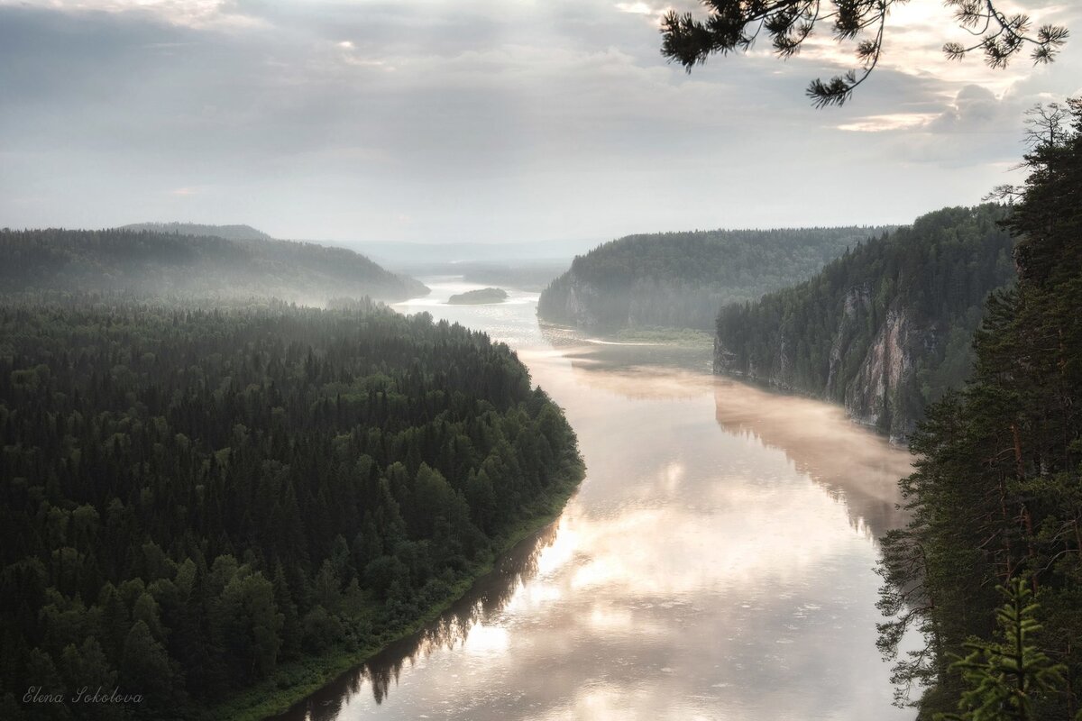 Река вишера фото