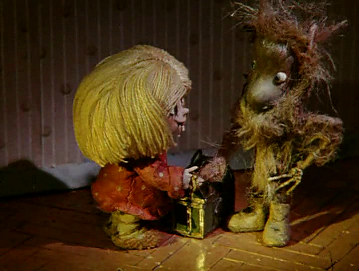 Домовые Кузя и Нафаня из советского мульсериала 1984-1987 годов выпуска Приключения домовёнка Кузи