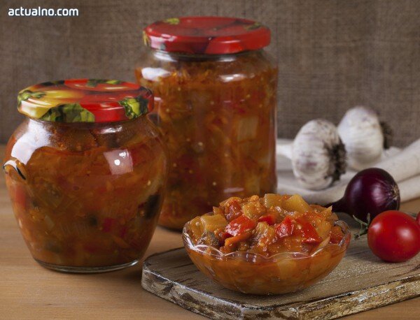 Консервы из баклажан