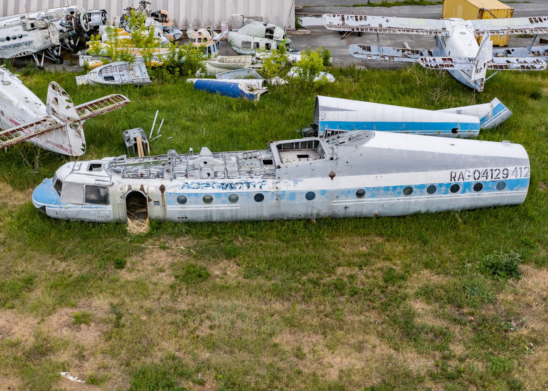 Вертолёт-кран Ми-10K. Показываю, какой он внутри. От кабины лётчиков и до хвостовой балки ???20