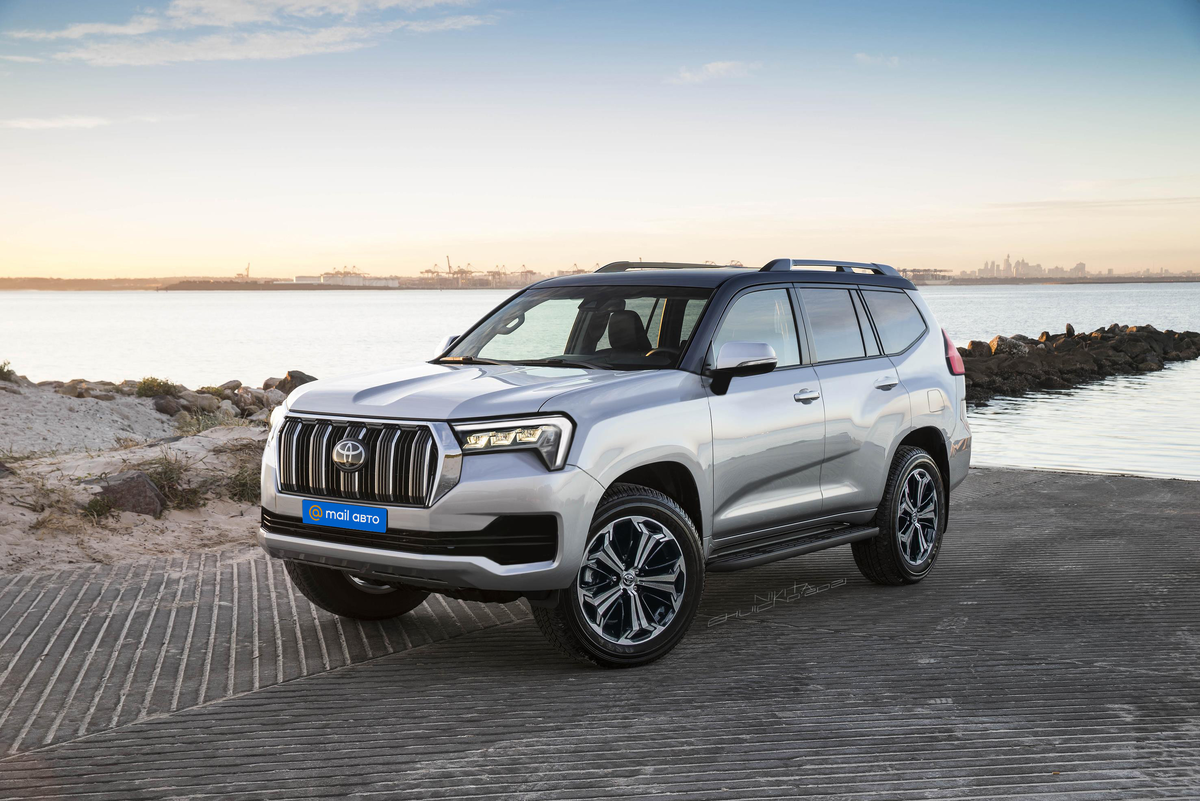 Рендеры нового поколения Toyota Land Cruiser Prado