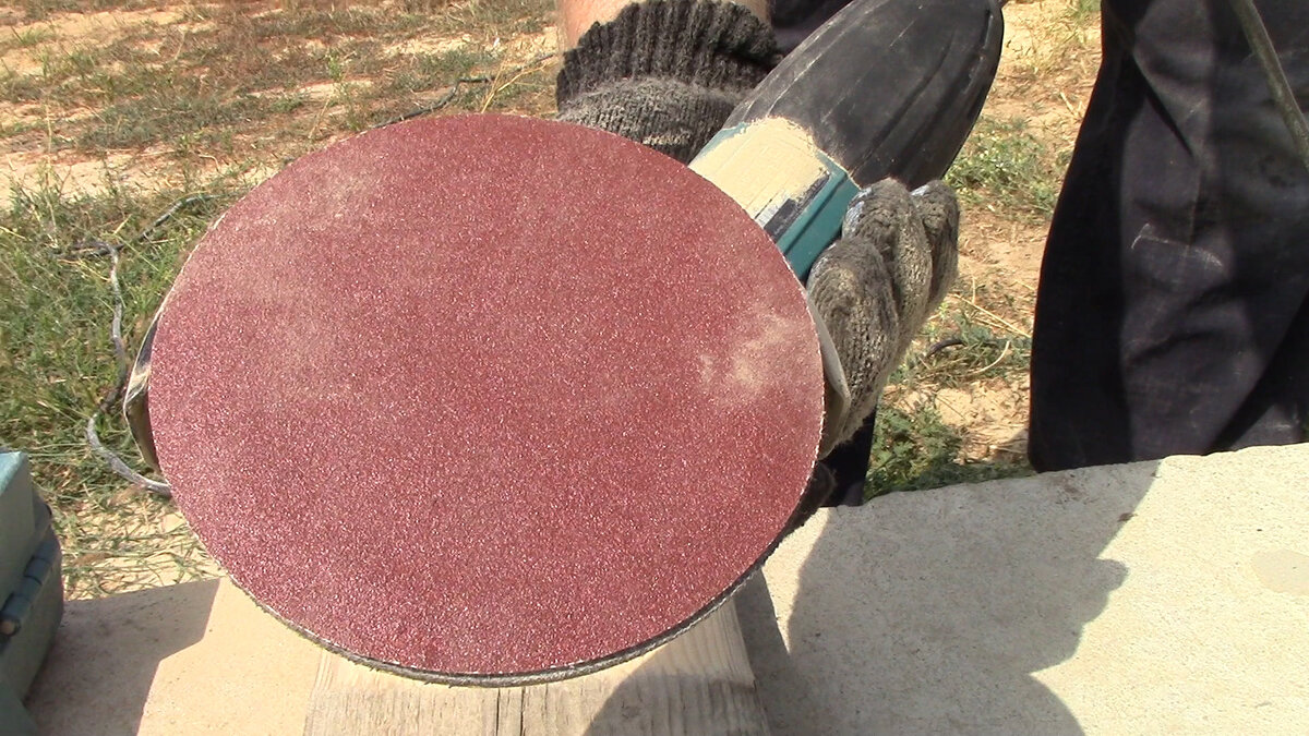 Новый наждачный круг