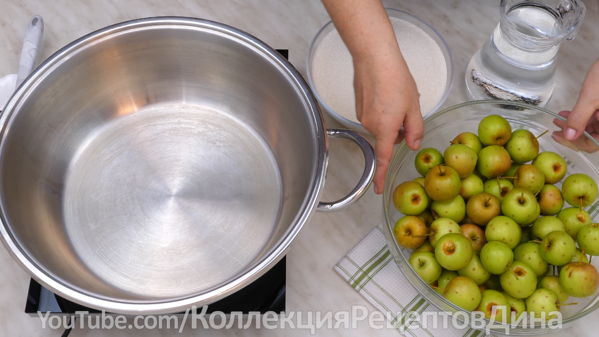 🍏🍎Варенье из ранеток! Янтарное варенье из райских яблок целиком с  хвостиком. Варенье из китайки! | Дина, Коллекция Рецептов | Дзен