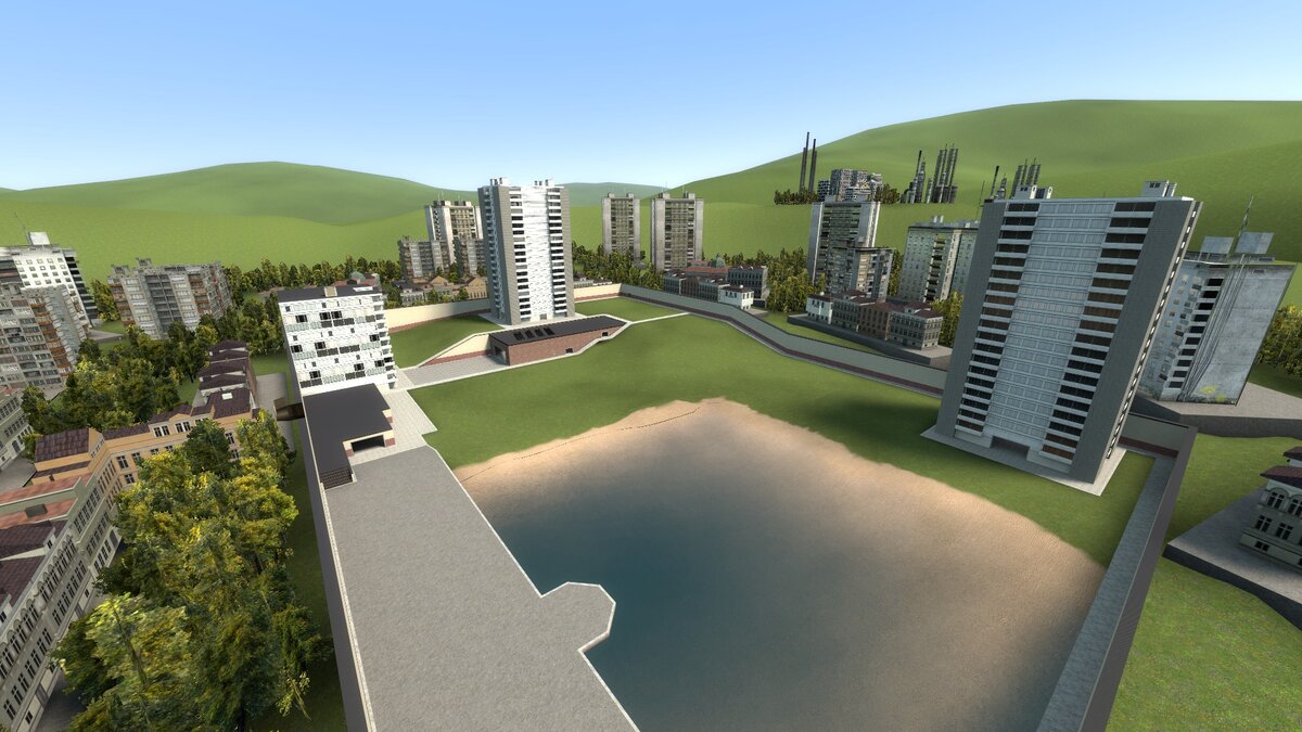 Пейзаж карты gm_construct