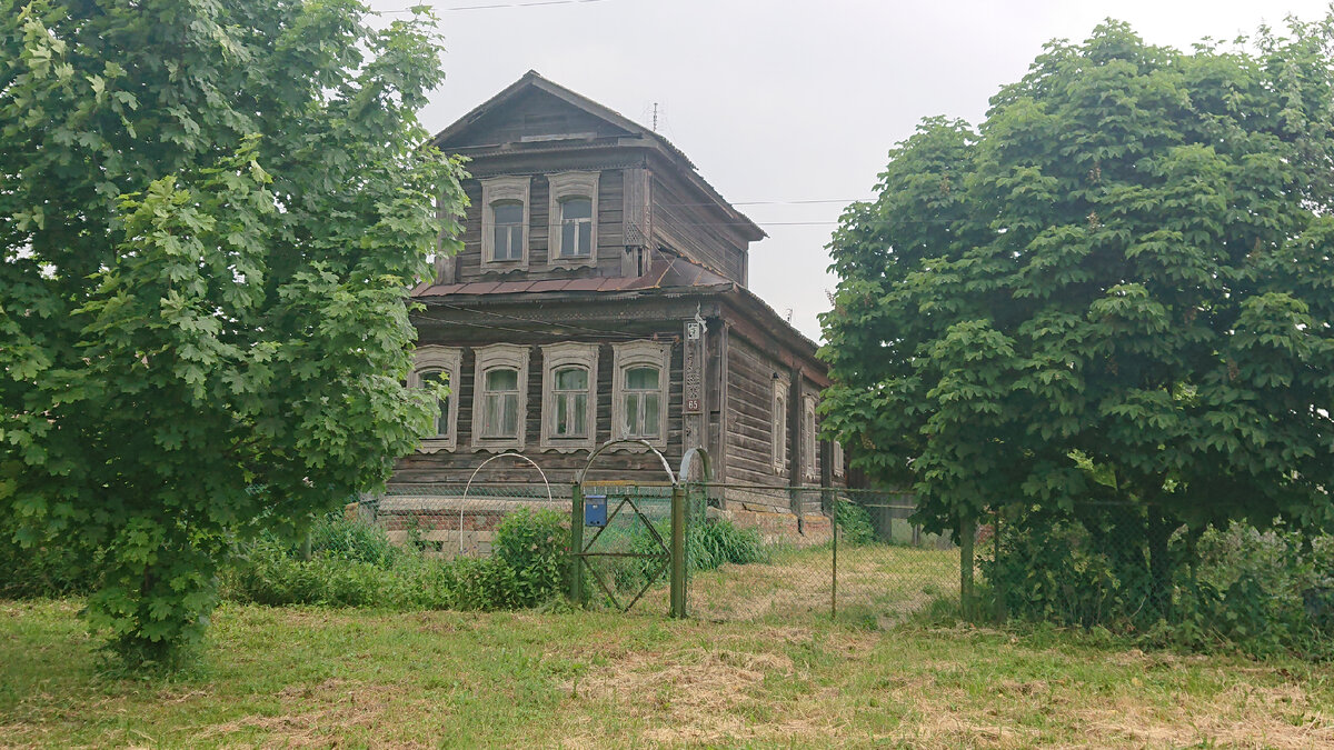 дома в деревне Санино, пережившие век