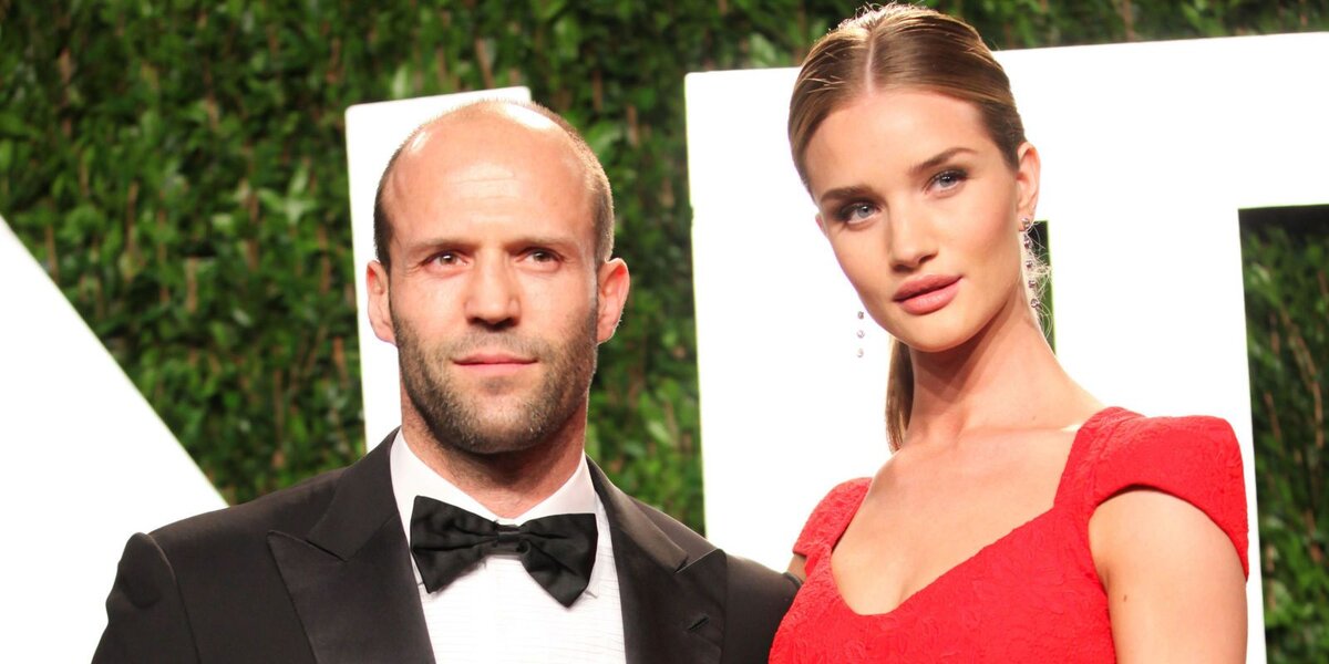 Роузи Хантингтон-Уайтли и Джейсон Стэйтем