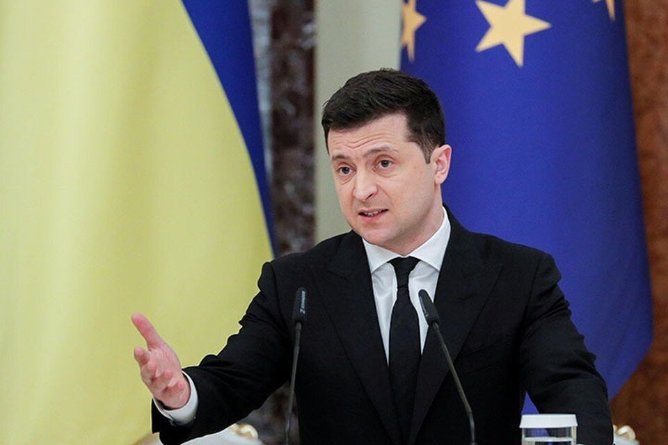    Президент Украины Владимир Зеленский  REUTERS