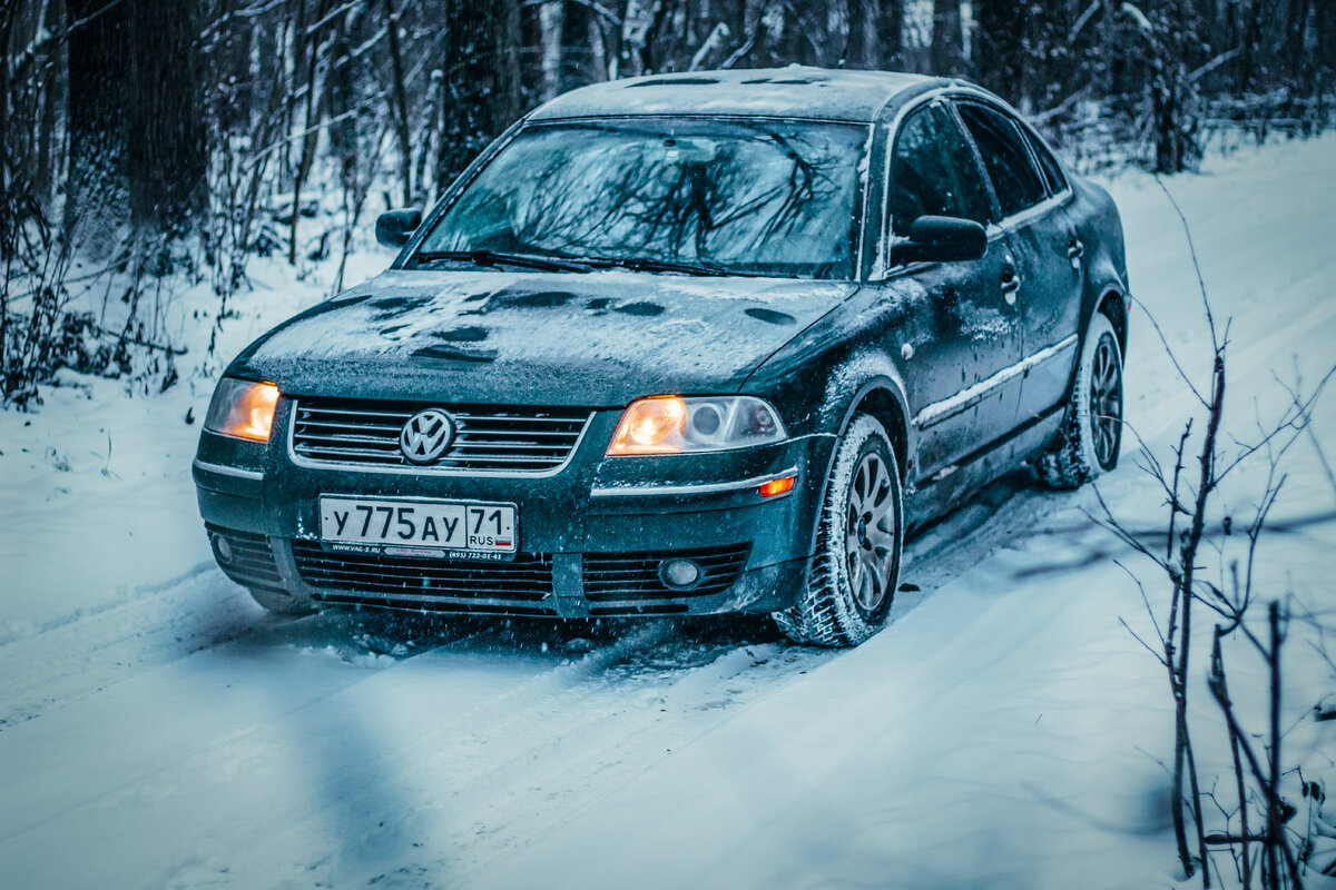 Мой прошлый автомобиль VW Passat 2001 г.в., который я восстанавливал в течение года