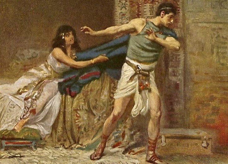 Р.Лейнвебер. Иосиф и жена Потифара