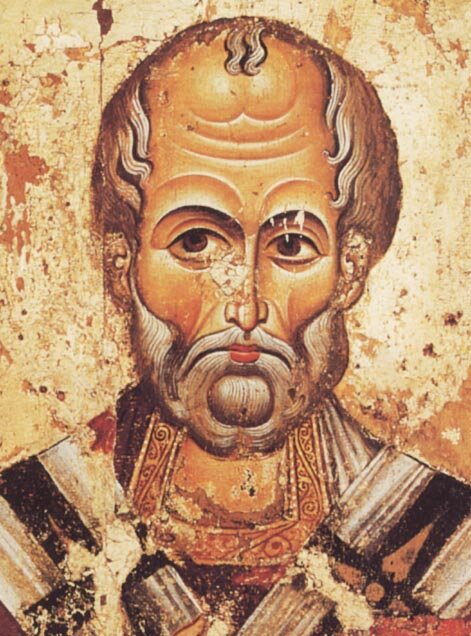 Святитель Николай Мирликийский, иконописный подлинник. Источник: http://www.patriarchia.ru/db/text/908632.html