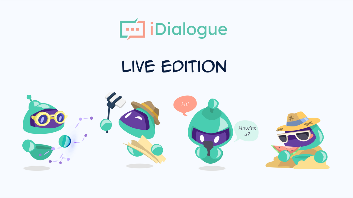 Герой школы iDialogue - робот Элвис