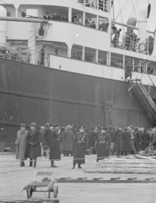Иностранцы спешно покидают Финляндию, 3 декабря 1939 года.