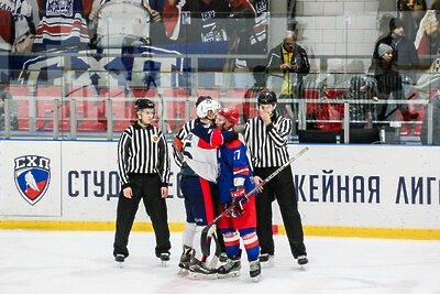    Чемпионат студенческой и молодежной хоккейной лиги Московской области © Сайт Министерства физической культуры и спорта Московской области