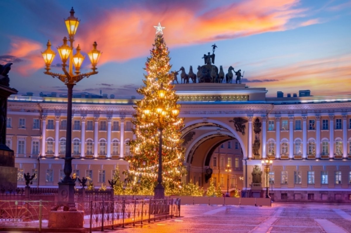 Новогодний Санкт-Петербург