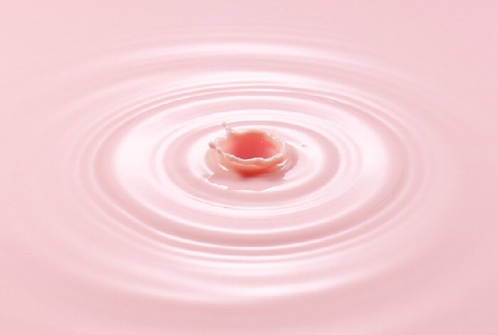 Фото Розовое молоко. 