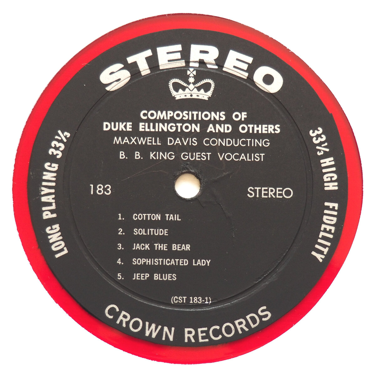 Этикетка пластинки