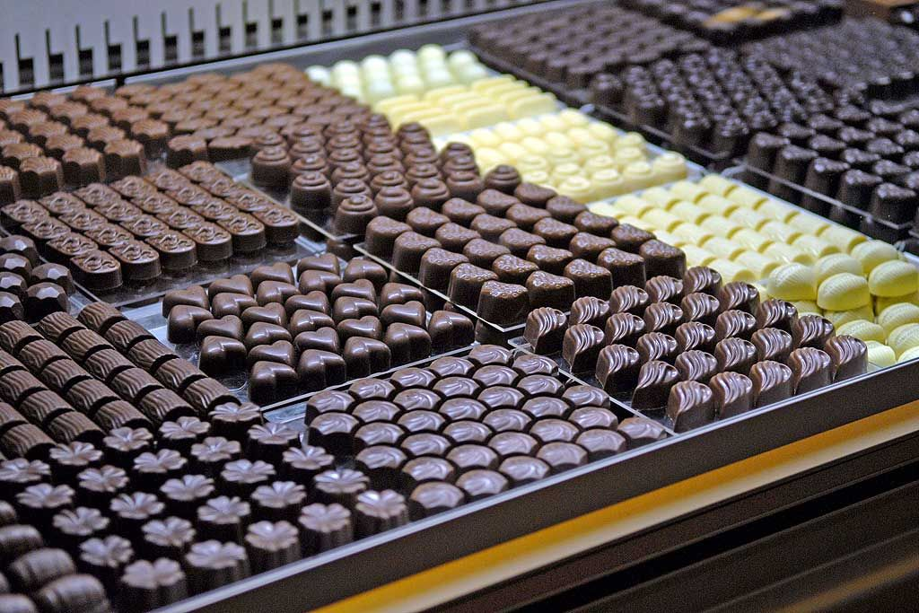 Шоколад фабрики конфет