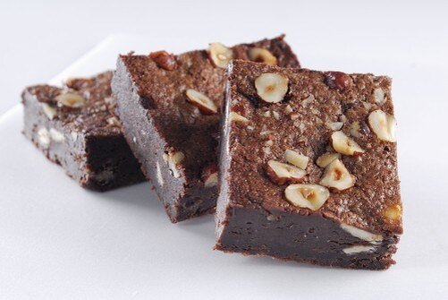    Шоколадный торт с орехами