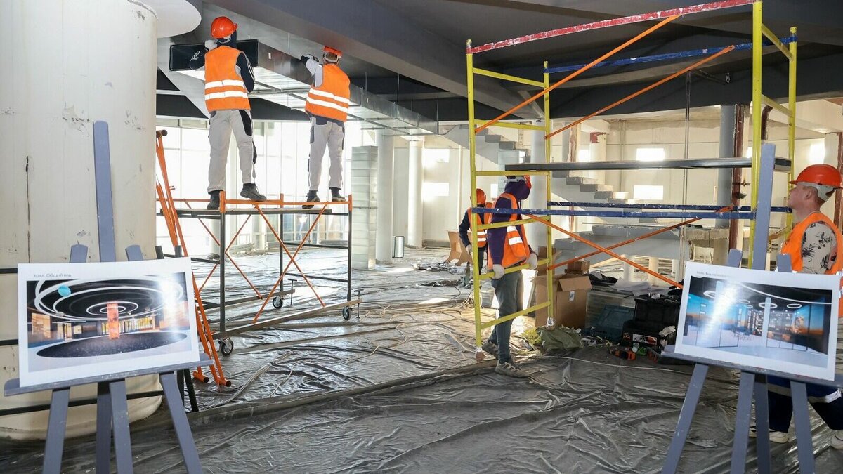     Ремонтные работы в здании планетария в Нижнем Новгороде идут с опережением графика. Об этом рассказали в пресс-службе городской администрации.