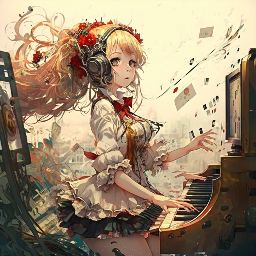 Девочка с пианино